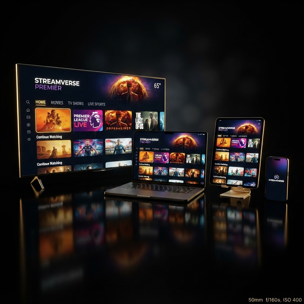 Το STRONG 8K αναπαράγεται συγχρονισμένα σε TV, laptop, tablet και κινητό